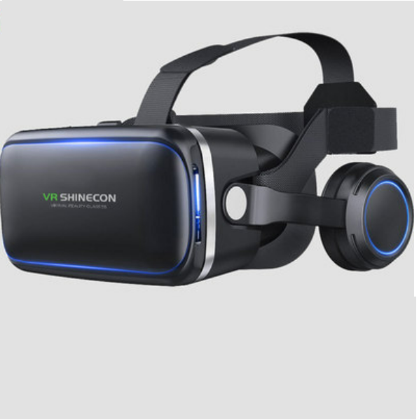 VR glasses wearable headset integrated smart 3D glasses (6th generation headphone version - standard)