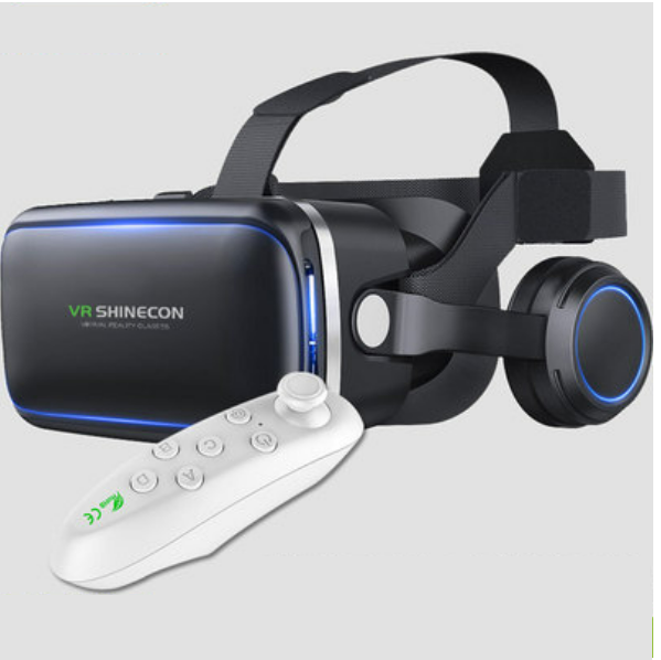 VR glasses wearable headset integrated smart 3D glasses (6th generation headphone version + Y1 white)#
