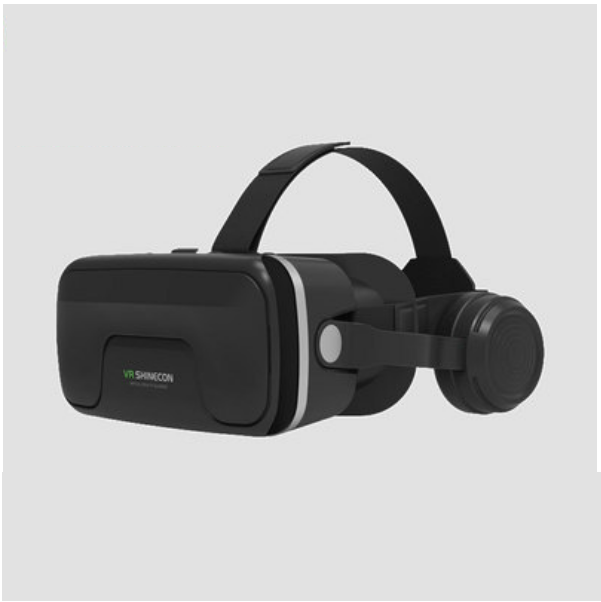 新款VR眼鏡戴式耳機一體智能3d眼鏡（12代加大款-標配）