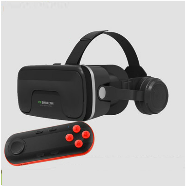 爆款VR眼鏡戴式耳機一體智能3d眼鏡（12代加大款+051遙控）