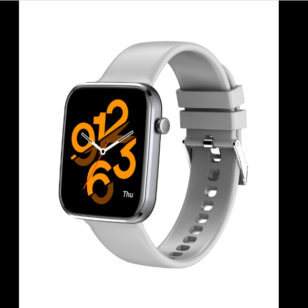 Large-screen bluetooth sports heart rate smart watch (elephant gray)