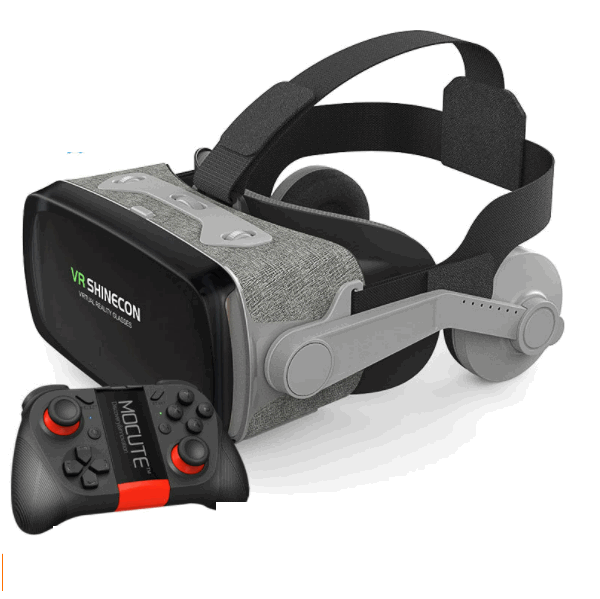 熱推VR九代耳機一體智能眼鏡（9代耳機版+050遊戲手柄）