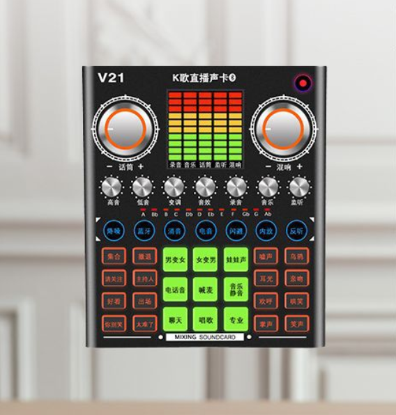 V21 Live Streaming Equipment Kit (V21 Single Sound Card)