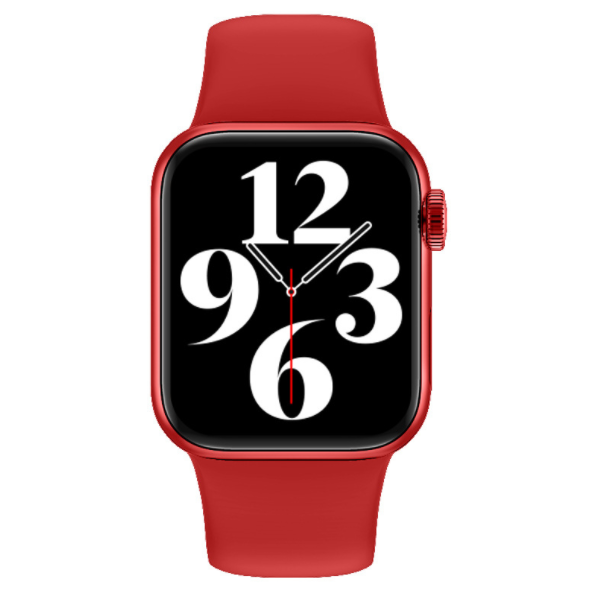 M7 mini smart watch wearfit pro bluetooth call custom watch face sports health (red)
