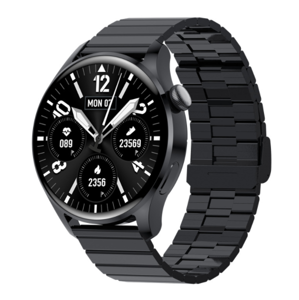 M103 Smart Watch Bluetooth Call Heart Rate Blood Oxygen Monitoring WeChat Sports Bracelet (Black Coarse)