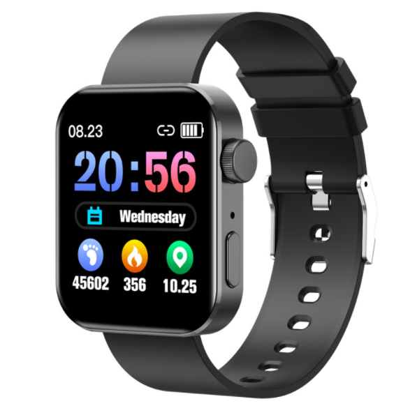 NK20 Smart Watch Bluetooth Call Heart Rate Information Push Sports Band (Black)