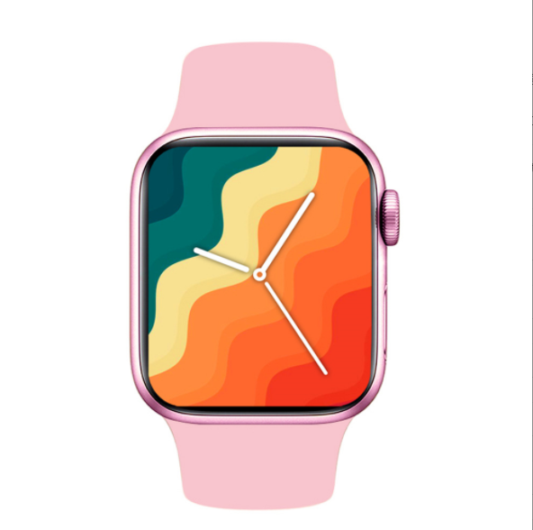 M36PLUSMAX Smart Bracelet Bluetooth Call Watch 1.82 Inch Body Temperature Color Screen Wireless Charging (Pink)