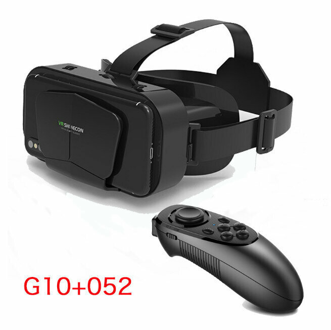 熱賣VR眼鏡千幻VRSHINECON G10手機3D虛擬現實頭盔（千幻G10+052）