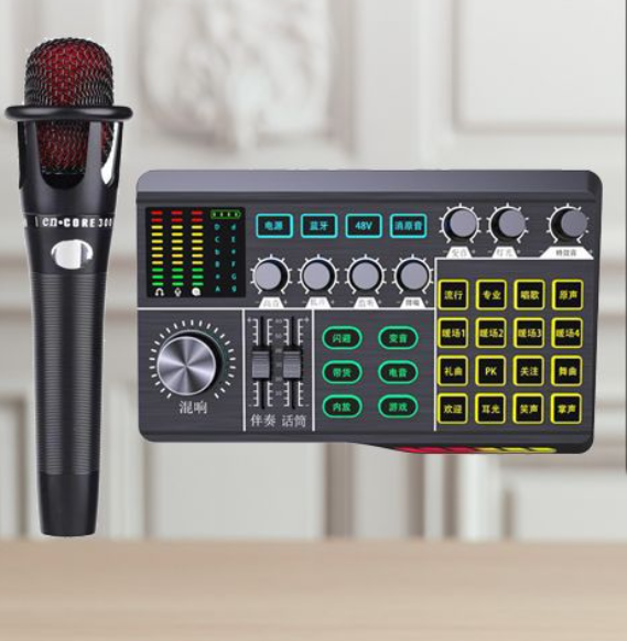 P1 Live Streaming Equipment Kit (P1 + E300 + Headset + OTG (choose one of the two))