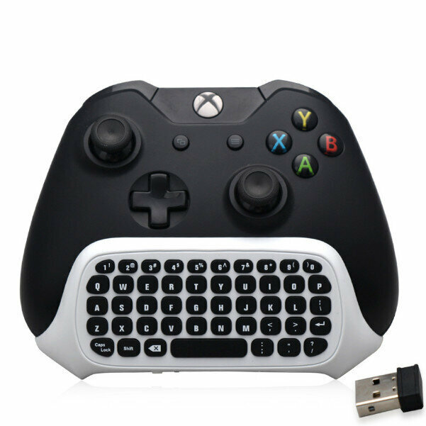 FOR XBOX ONE SLIM GAMEPAD KEYBOARD 2.4G KEYBOARD WIRELESS KEYBOARD (WHITE)