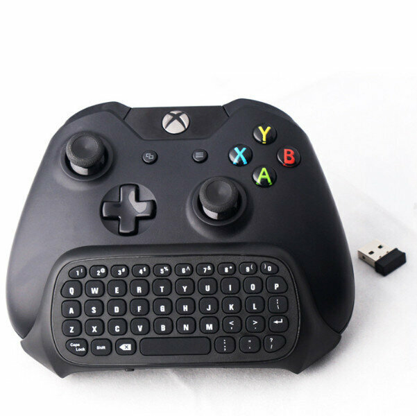 FOR XBOX ONE SLIM GAMEPAD KEYBOARD 2.4G KEYBOARD WIRELESS KEYBOARD (BLACK)