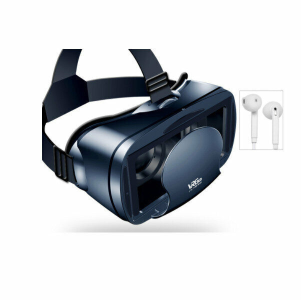 爆款頭戴式VR眼鏡(VRG Pro+耳機+小燈)