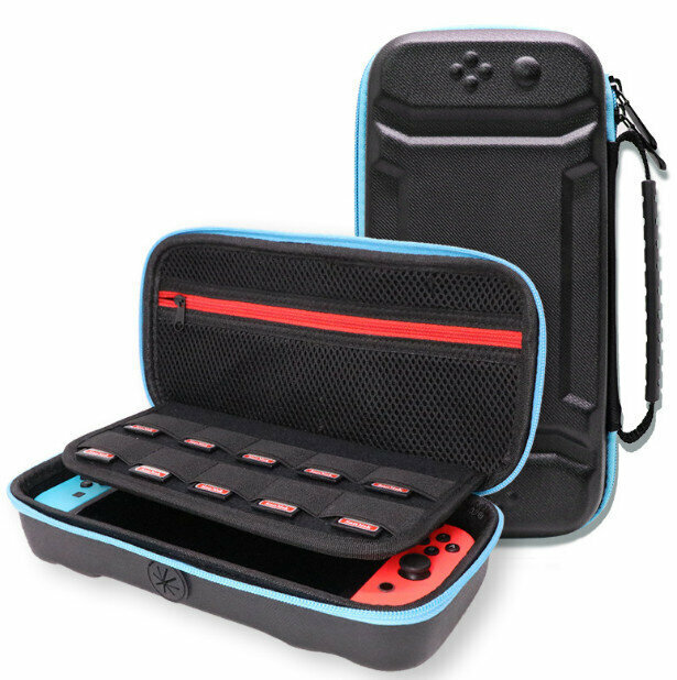 Switch Game Console Bag Portable Bag EVA Hardshell Bag (GH1810 Black)