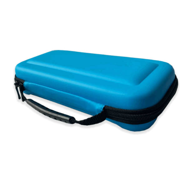 Switch OLED Storage Bag Game Console Bag Convex Square Bag (Blue)