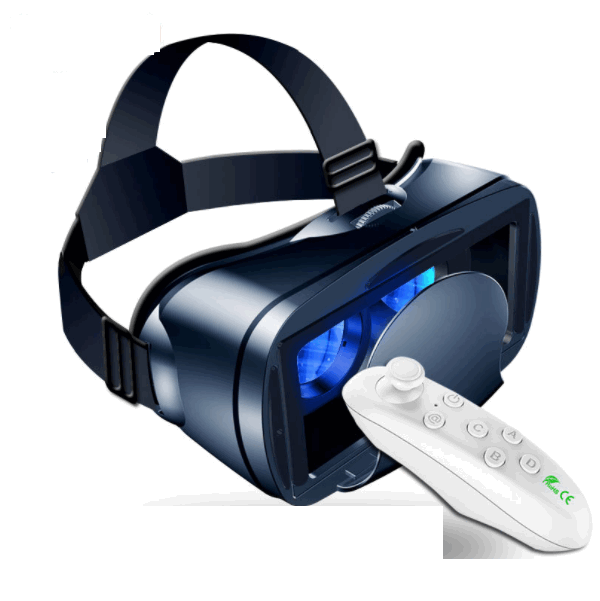 Blu-ray version of 3d VR glasses (Pro Blu-ray VR+Y1 handle white)