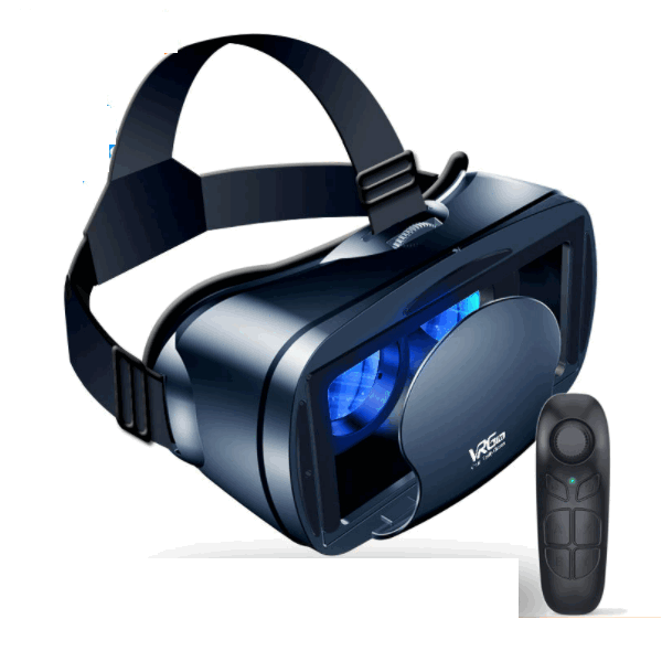 Blu-ray version of 3d VR glasses (Pro Blu-ray VR+B03 handle black)