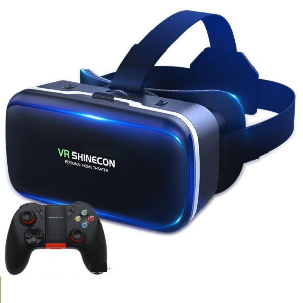 VR Smart 3D Digital Glasses (HD VR+B04 Gamepad)