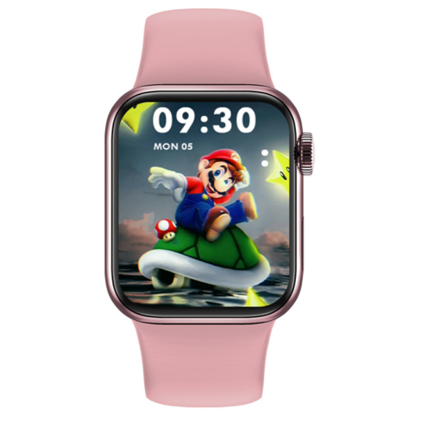M16mini Smart Watch Bluetooth Call Health Monitoring Information Push Heart Rate Blood Pressure Blood Oxygen Exercise Bracelet (Pink)