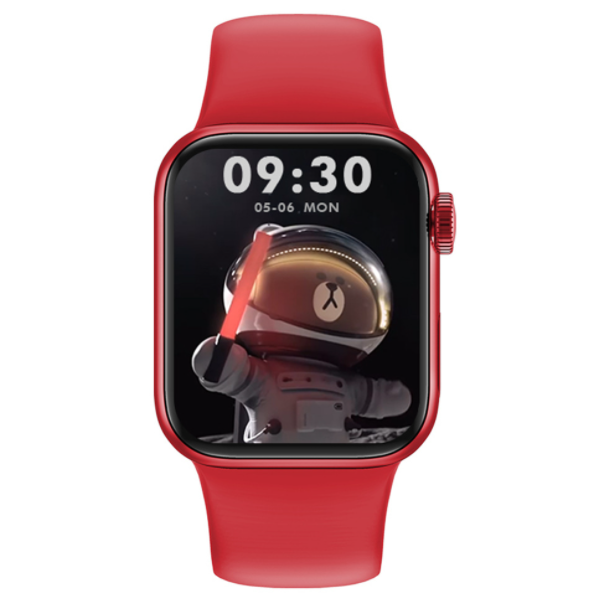 M16mini Smart Watch Bluetooth Call Health Monitoring Information Push Heart Rate, Blood Pressure, Blood Oxygen, Exercise Bracelet (Red)