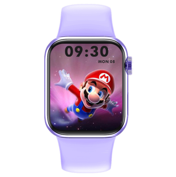 M16mini Smart Watch Bluetooth Call Health Monitoring Information Push Heart Rate Blood Pressure Blood Oxygen Exercise Bracelet (Purple)