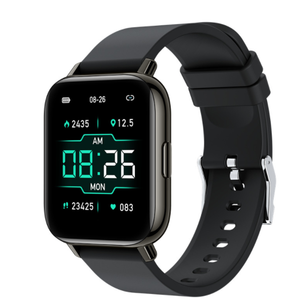 P32 Smart Band HD 1.65-inch Large Screen Heart Rate Real-time Monitoring Sports Mode Watch (Black)