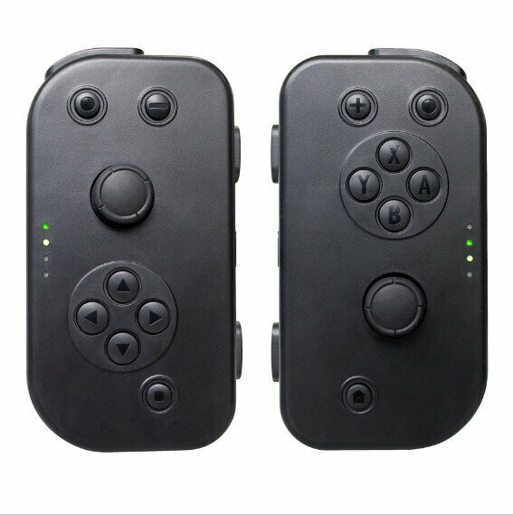 MIMD compatible switch game handmade joy-con wireless bluetooth handmade (black)