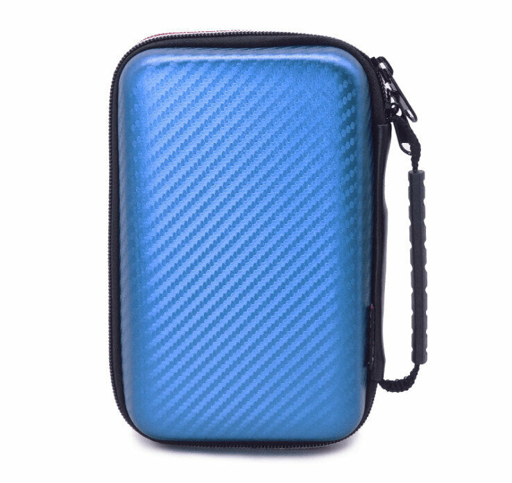 NEW 3DSXL LL Game Console Bag EVA Protection Hardcase Portable Storage Bag (GH1818 Blue)
