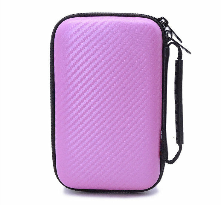 NEW 3DSXL LL Game Console Bag EVA Protective Hardcase Portable Storage Case (GH1818 Pink)