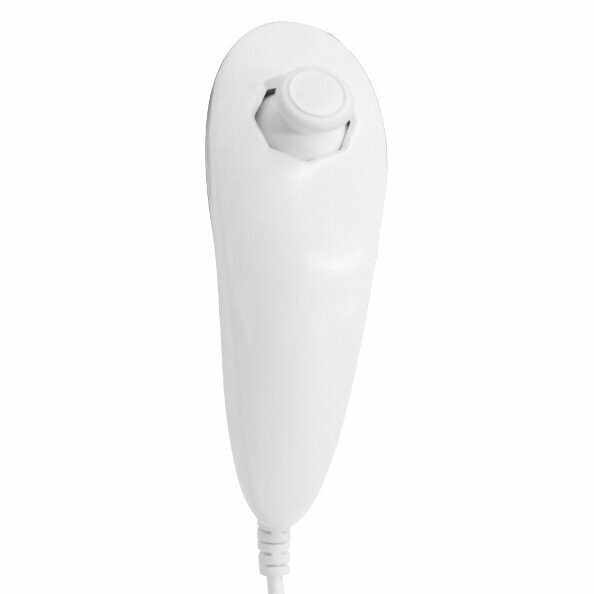 Compatible with WII somatosensory left and right hand-made straight handle curved handle wii game handmade (curved handle)