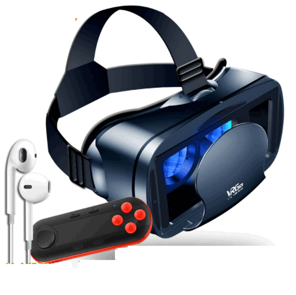 Blu-ray version of 3d VR glasses (Pro Blu-ray VR+051 controller + headset)