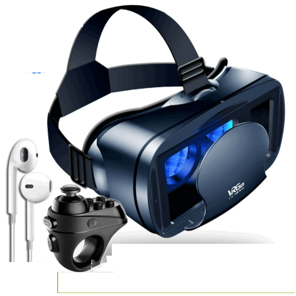 Blu-ray version of 3d VR glasses (Pro Blu-ray VR+R1 controller+headset)