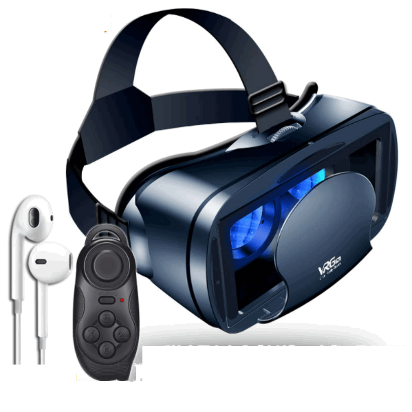 Blu-ray version of 3d VR glasses (Pro Blu-ray VR+032 remote control + headset)