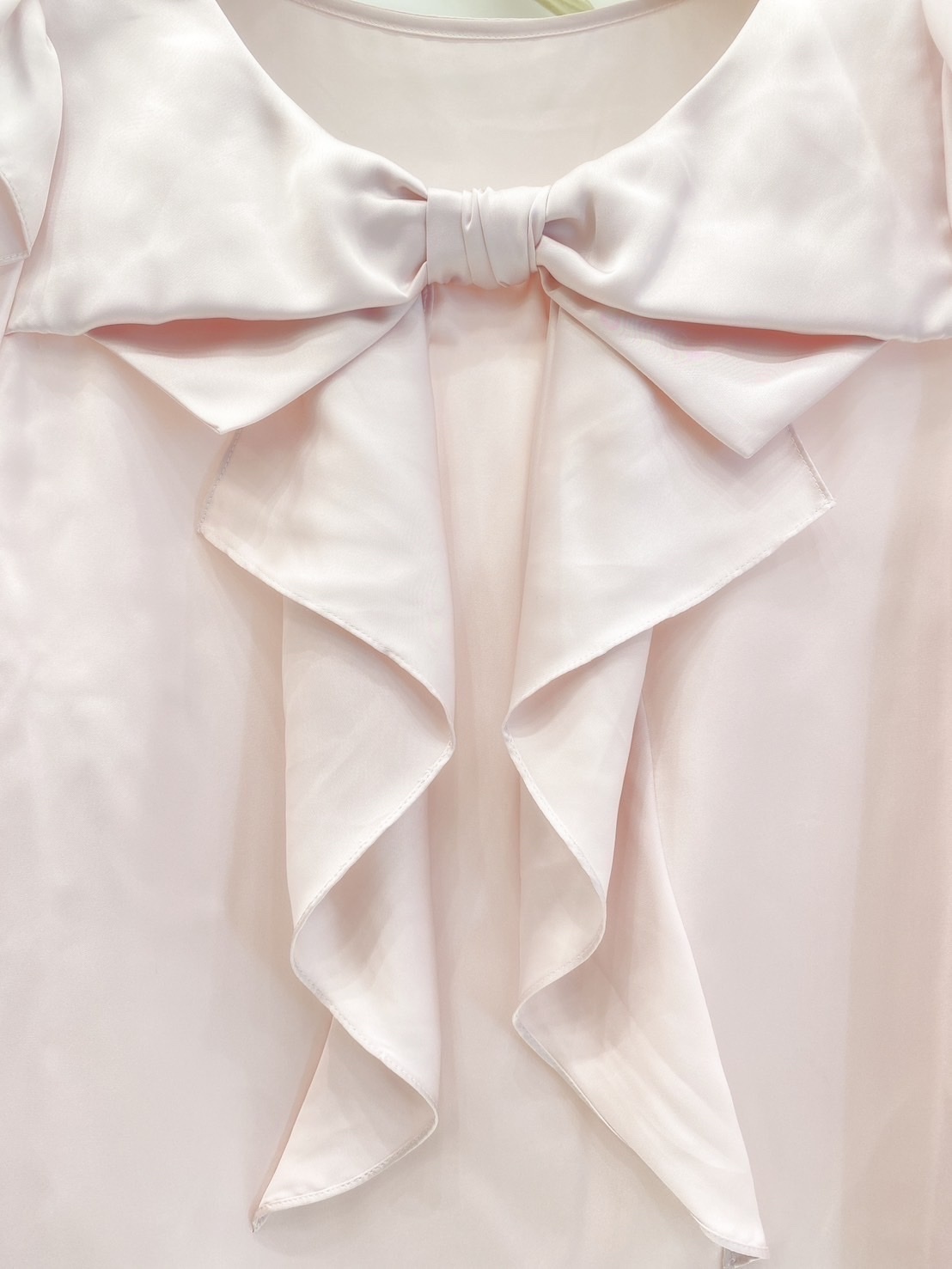 Lanvin絲質蝴蝶結上衣