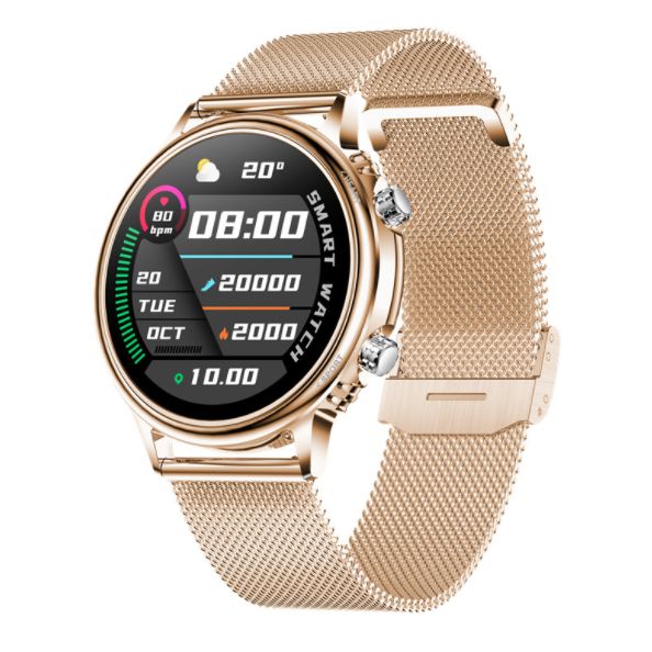 CF81 Smart WatchHeart Rate, Blood Pressure, Health Monitoring, Photo, Waterproof Pedometer, Sports Smart Bracelet (Jingang)