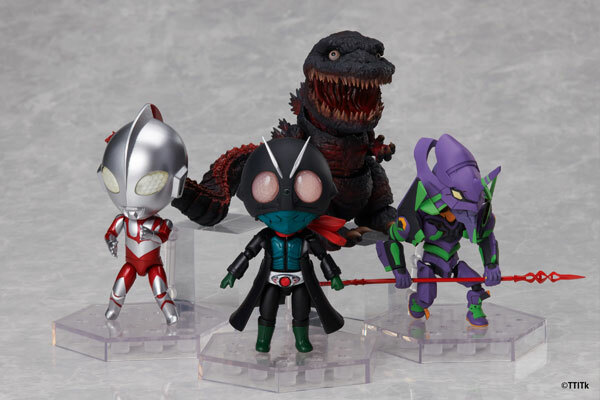 DFORM+ SHIN JAPAN HEROS UNIVERSE Full Action Deforme Figure(Set of 4 figures)
