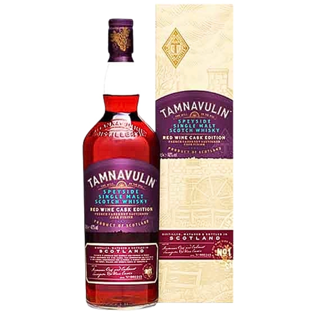 Tamnavulin Red Wine Cask Ed-German Pinot Nior Cask- Single Malt Whisky 700mL