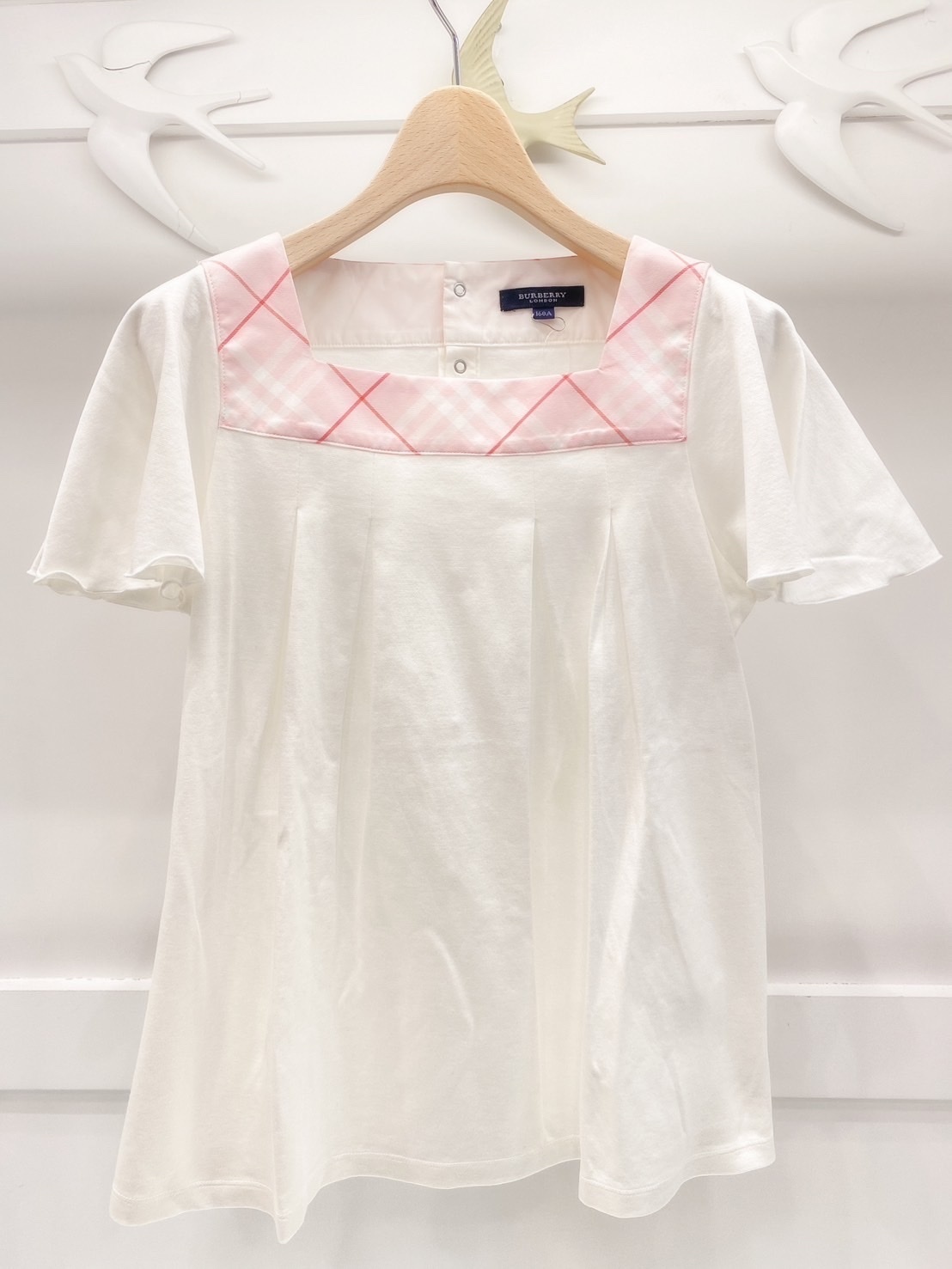 Burberry方領上衣