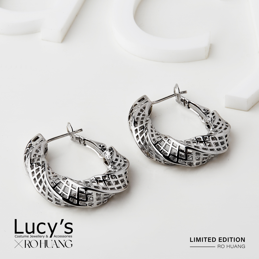 Lucy's X RO HUANG．耳環 (二色) (116754/116755)