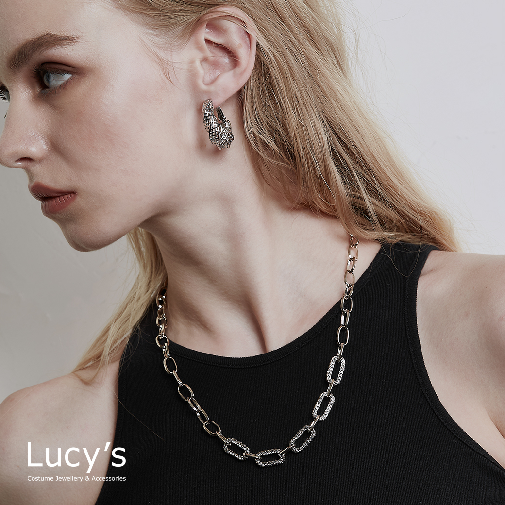 Lucy's X RO HUANG．耳環 (二色) (116754/116755)