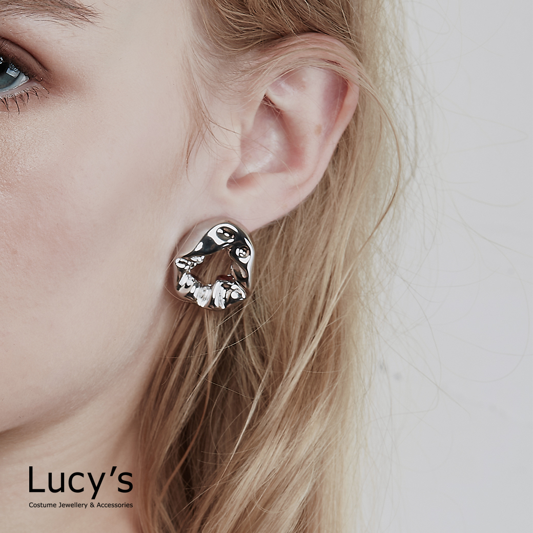 Lucy's X RO HUANG．耳環 (二色) (118415/118416)