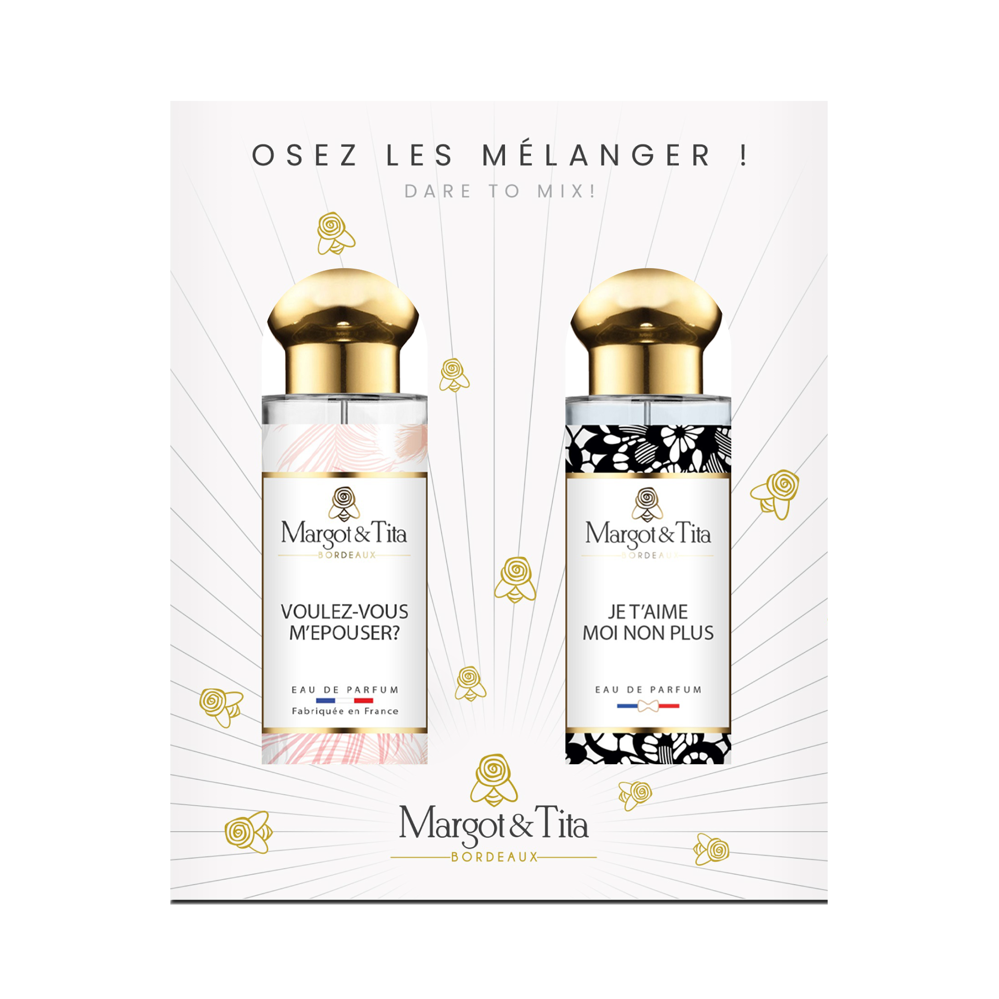 【Margot&Tita】你願意嫁給我嗎＋我不再愛你了 混香禮盒