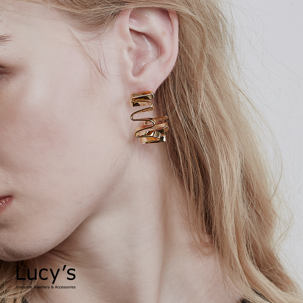 Lucy's X RO HUANG．耳環 (二色) (118870/118871)