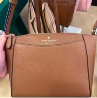 [S] KATE SPADE WKR00258 MONICA CROSSBODY PEBBLED LEATHER,WARM GINGE, 196021167935 (SKS1183)