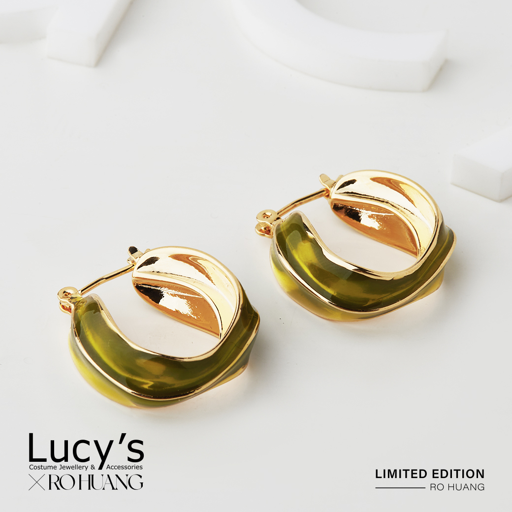 Lucy's X RO HUANG．耳環 (三色) (118987/118988/118989)