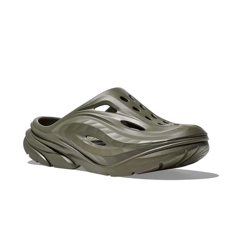 HOKA U Ora Recovery Mule 恢復拖鞋 石板灰 男鞋 HOKA-01 [台灣現貨]