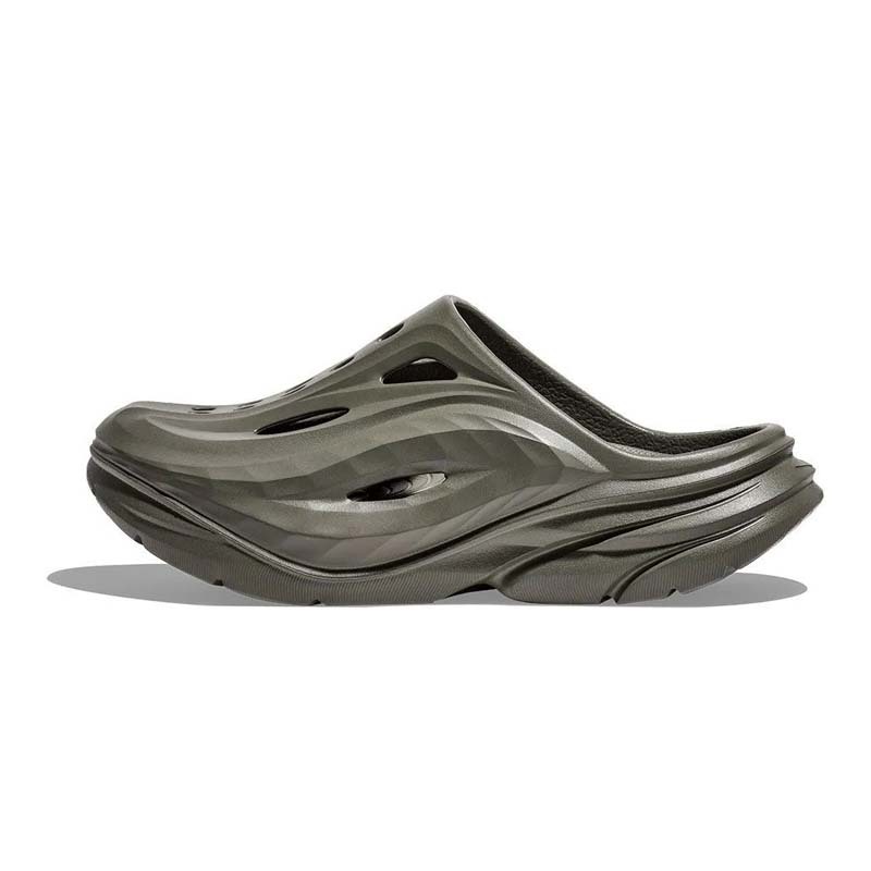 HOKA U Ora Recovery Mule 恢復拖鞋 石板灰 男鞋 HOKA-01 [台灣現貨]