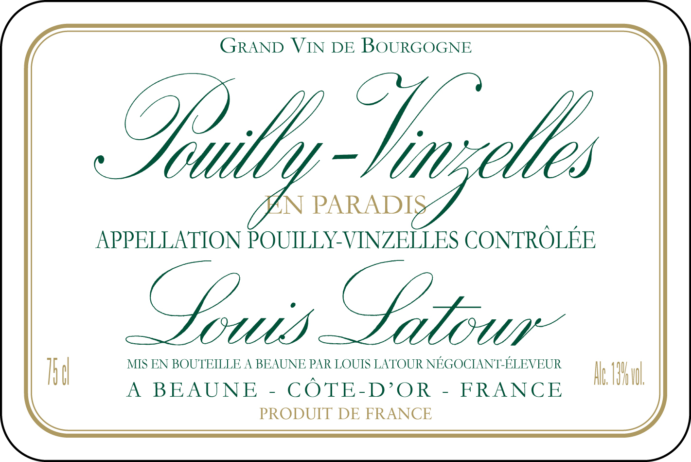 Louis Latour Pouilly-Vinzelles En Paradis 2020 (JS 90)