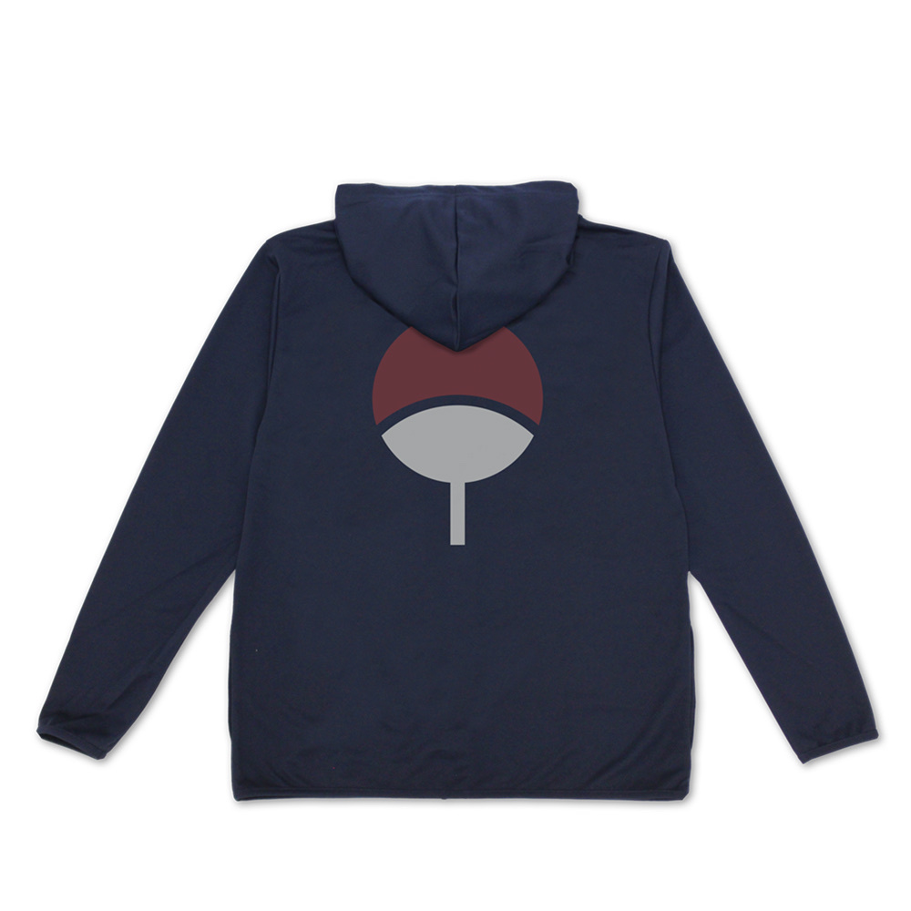 Cospa 0707 NARUTO-ﾅﾙﾄ- 疾風伝 写輪眼 薄手ﾄﾞﾗｲﾊﾟｰｶｰ/NAVY