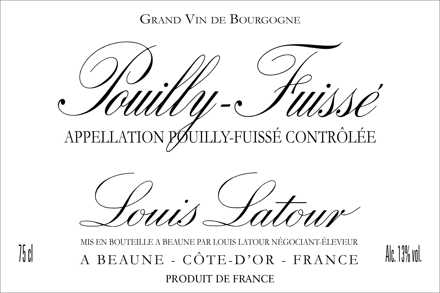 Louis Latour Pouilly-Fuissé 2021 (JS 91)