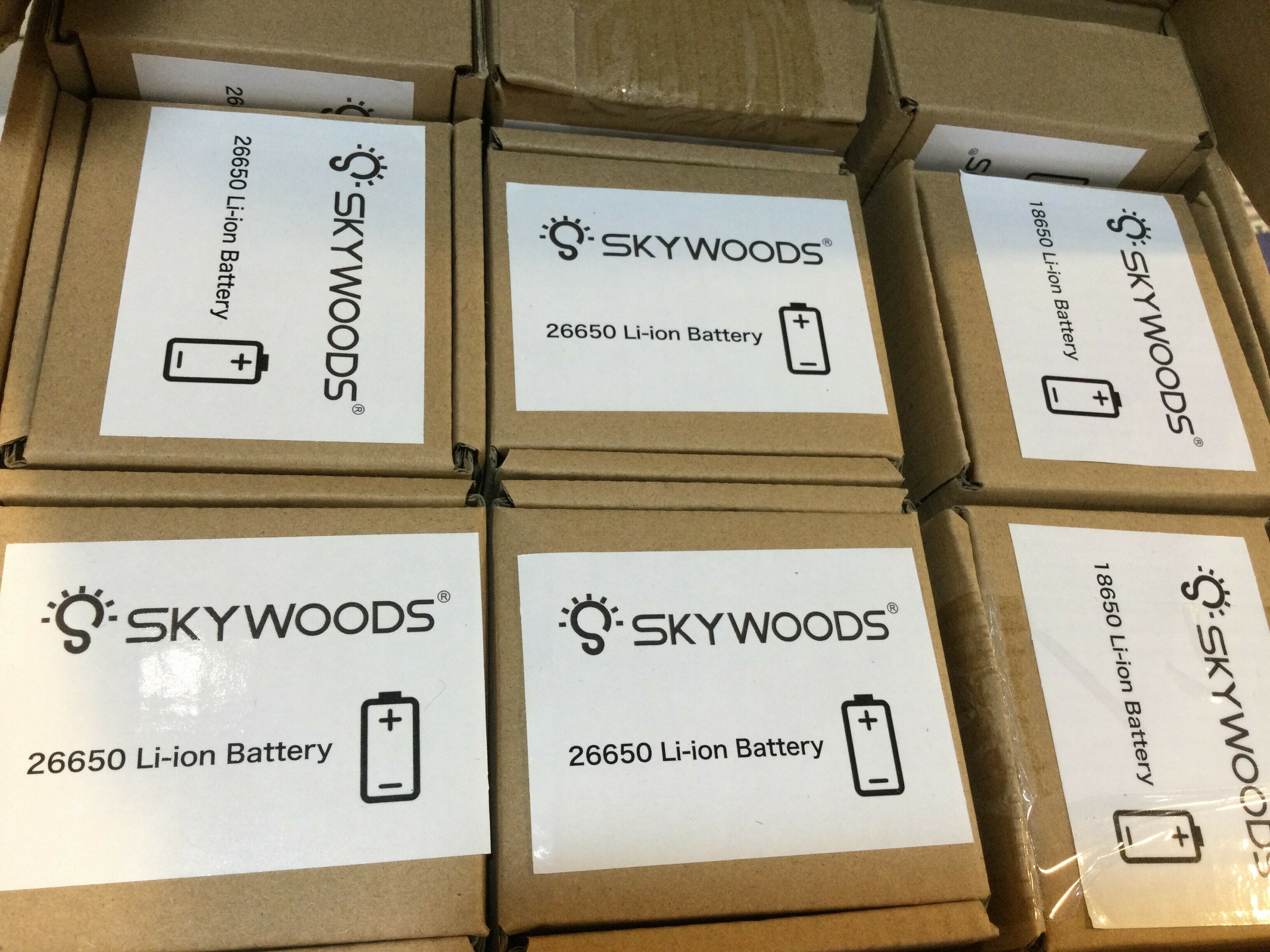 Skywoods電池